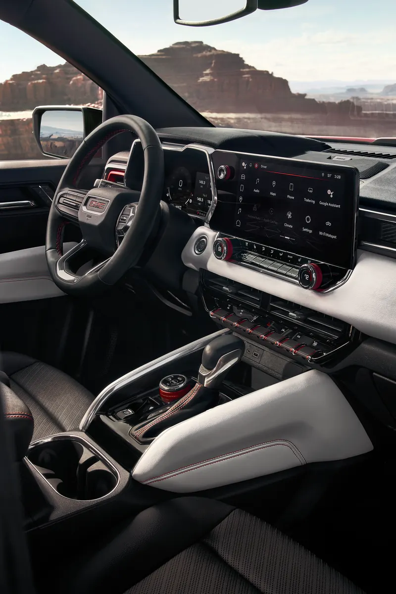 2026 GMC Canyon infotainment system at Glenn Polk Buick GMC in Gainesville TX