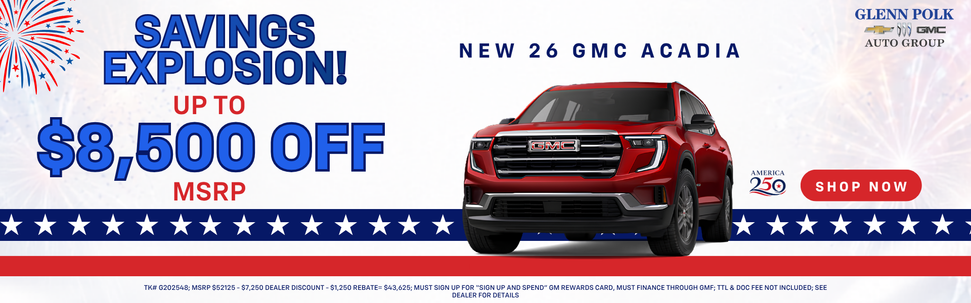 2026 GMC Acadia